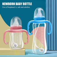 240ML/120ML baby standard mouth pp baby bottle maternal, infant and newborn plastic baby bottle with handle