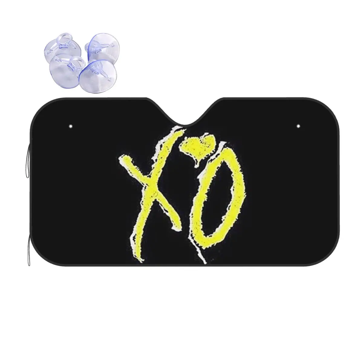 

Rapper The Weeknd Blinding Lights Dawn FM Sunshade Windscreen Car Front Windshield Window Sun Visor Accessories Covers