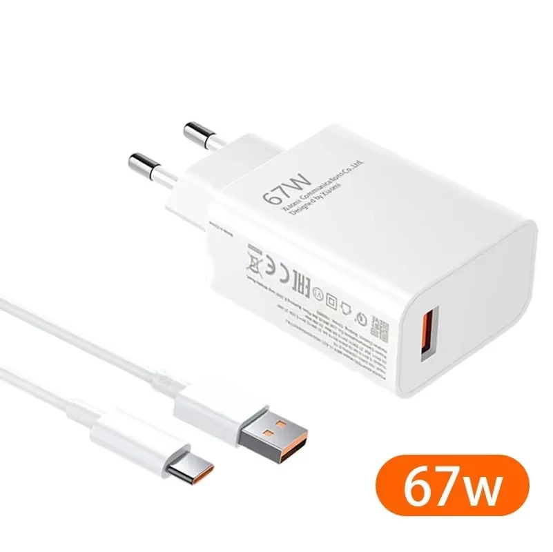 NONE Xiaomi 120W Original Ladegerät Schnelle Ladung 120W 67W 33W EU Wand Gan Ladegerät Adapter für Redmi Hinweis 12 13 Pro Plus Mi 14 13 Kabel 6