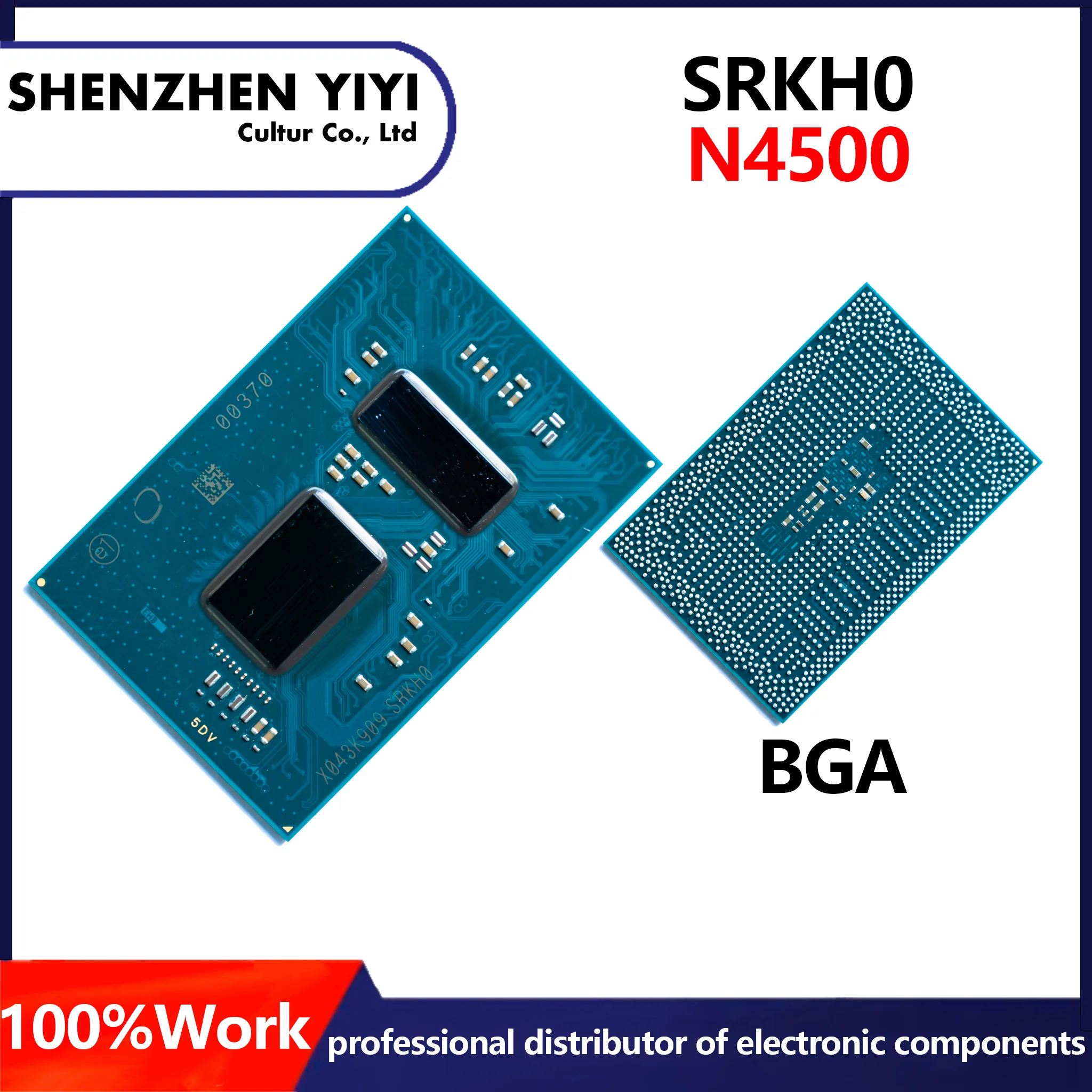 BGA Chip 100%Test SRKGV N5105 SRKGW N4505 SRKGZ N5100 SRKH0 N4500