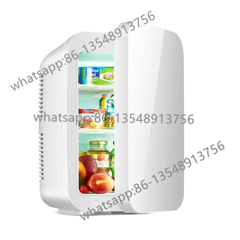 

Mini small refrigerator, frozen and refrigerated, car home dormitory, breast milk, makeup mirror, mask, small freezer.