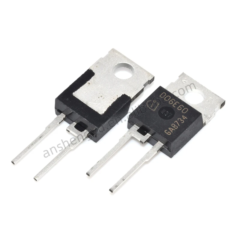 5PCS IDP06E60 Ultrafast Recovery 6A600V TO-220AC