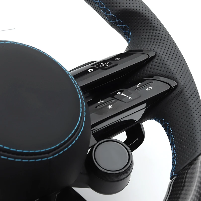 Oled Konb Button Carbon Steering Wheel dla Mercedes Benz AMG W205 W204 W177 W213 C63 E63 S63 W212 W213 A B C E S G V cls glc gle