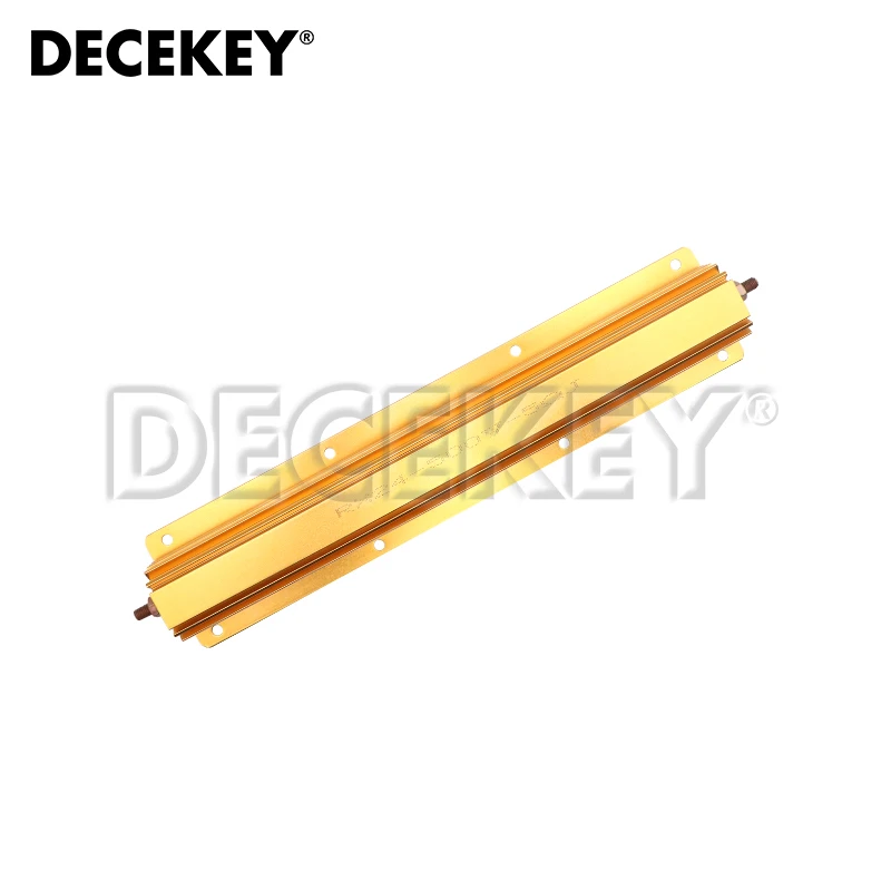 500 واط RX24 الألومنيوم الطاقة معدن شل حالة Wirewound المقاوم 0.1R ~ 500R 0.1 0.5 1 2 4 5 8 10 12 50 100 200 500 أوم المقاومة #6