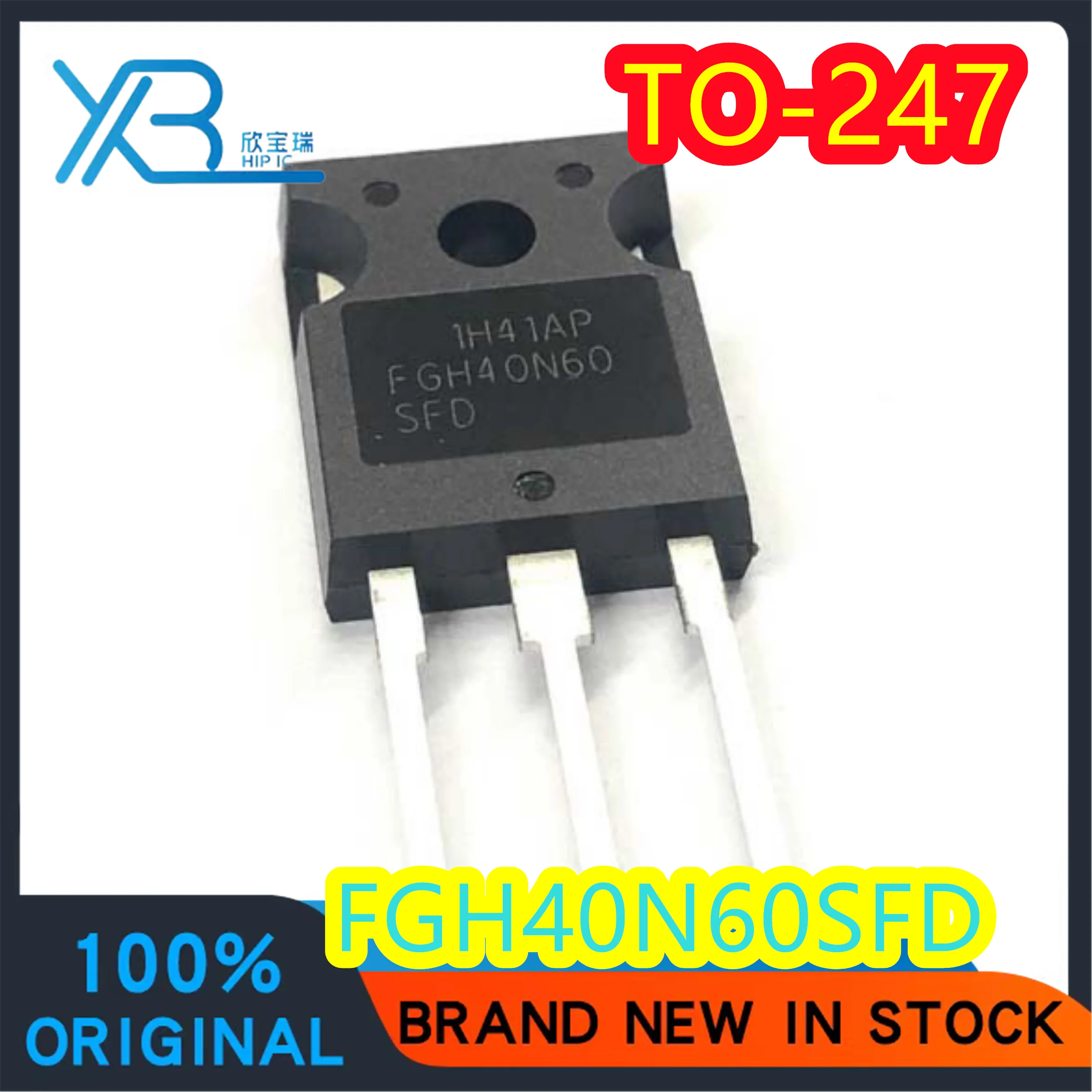 (3/30 pieces) FGH40N60SFD FGH40N60 TO-247 IGBT power tube 600V 40A fast recovery diode industrial application new spot