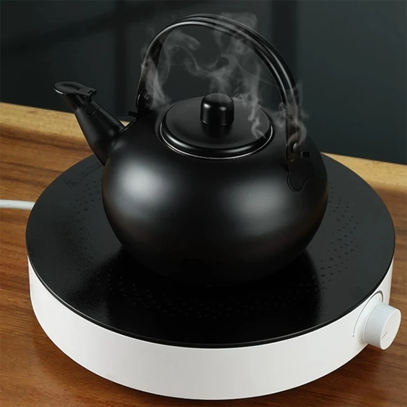 Stainless Steel Kettle Thickened Large Capacity Tea Boiler Outdoor Camping Kettle with Filter-A27R
