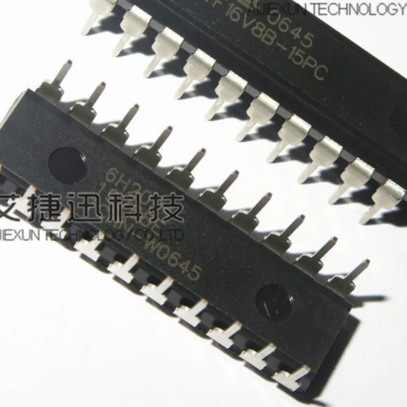 10Pcs in stock ATF16V8B-15PC DIP ATF16V8B High Performance Flash PLD 100% New and original