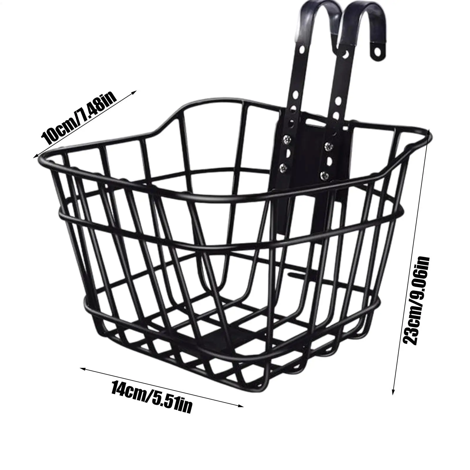 Cycling Basket Large Capacity Bicycles Basket Accessories Storage Attachment Carrier Holder For Adult Mountain Toddler Outdoor