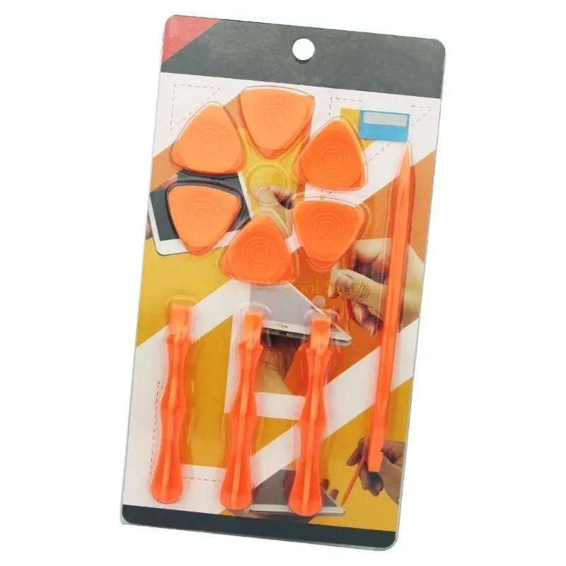 A2BE 10pcs شاشة الهاتف فتح مجموعة أدوات أدوات البلاستيك PRY للهواتف المحمولة للهاتف #2