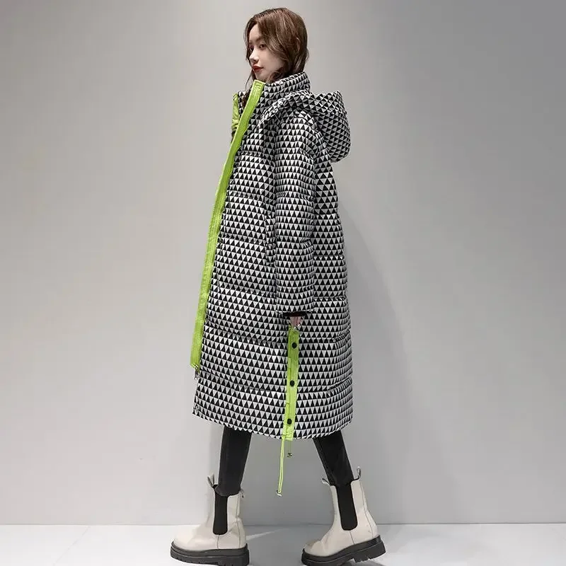 Hooded Parkas Women Winter X Long Thick Warm Coat Chaqueta Mujer Female Down Cotton-padded Clothes Jacket