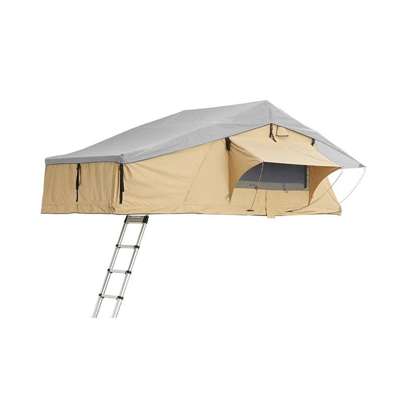 Tent Cross-border Outdoor Self-driving Tour Car Tent Camping Camping Oxford Cloth Thickened Waterproof And Windproof Soft Top Qu