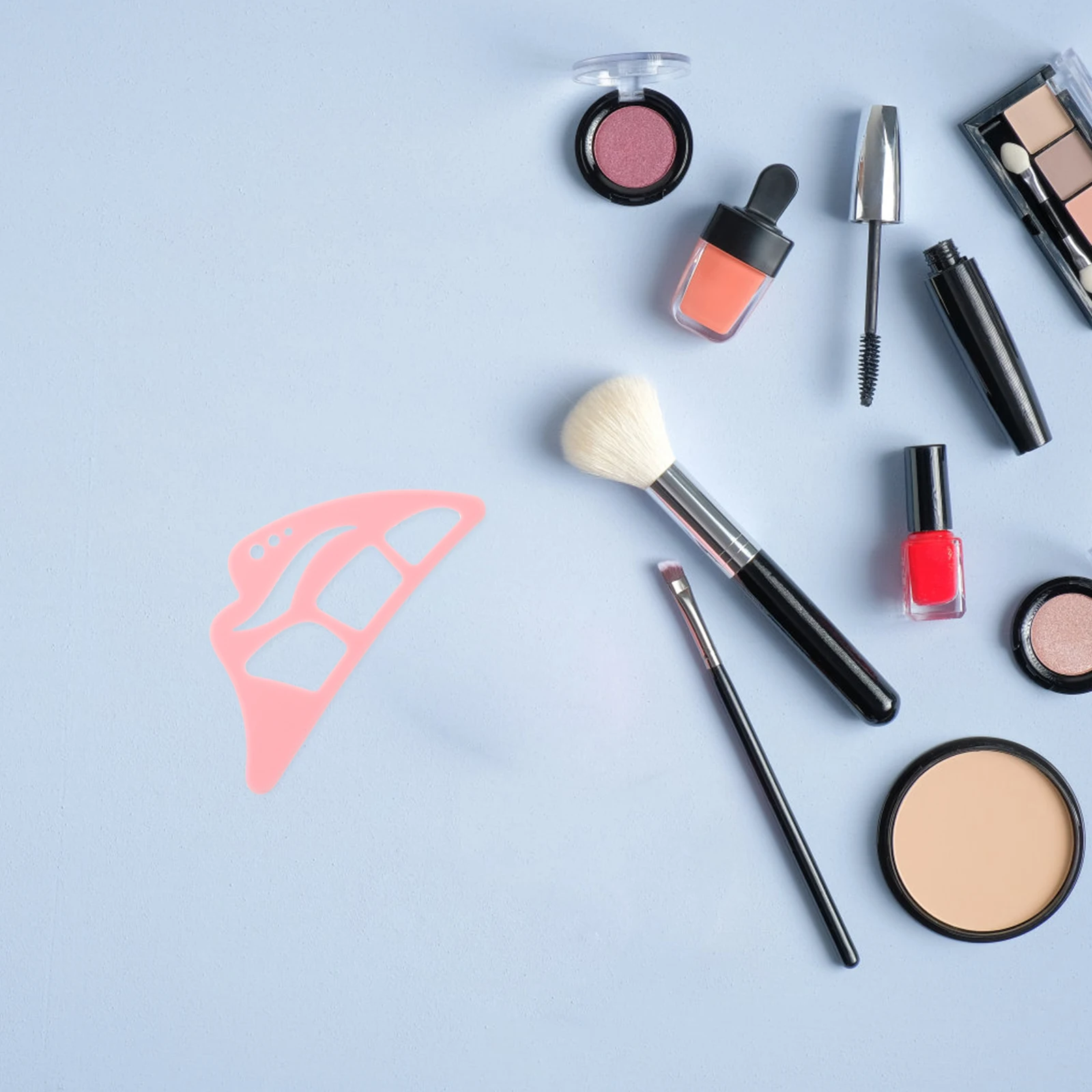 Oogschaduwsjabloon Wenkbrauw- en make-uptools Eyeliner Gids Sjablonen Silicagel Helper