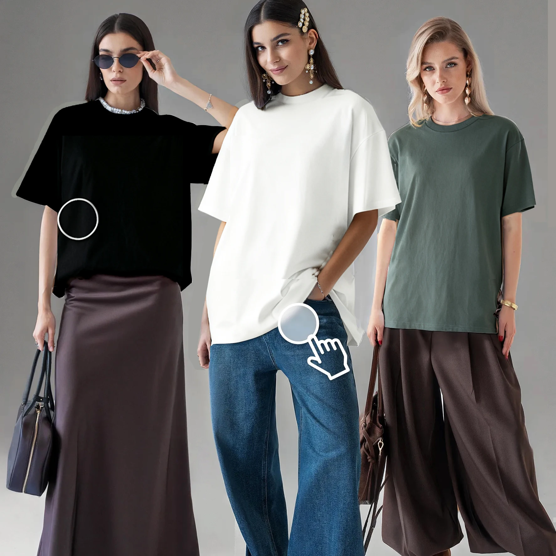NEUE Solide Baumwolle T-Shirts Frauen Sommer Street Fashion Oansatz Übergroßen Tops Grundlegende Kurzarm T-shirts Casual Sportliche Frau Kleidung