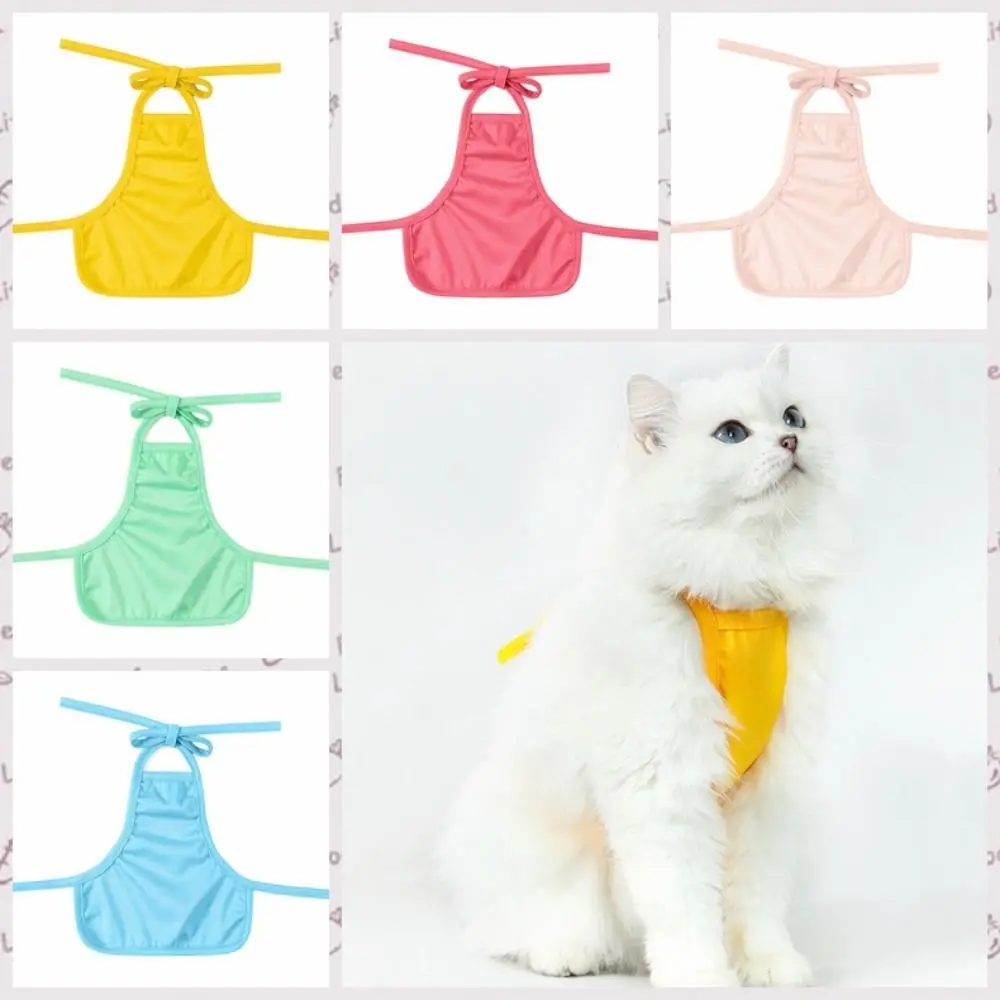 Cat Weaning Suit Anti-dirty Dog Belly Protection Clothing Soft Breathable Corgi Apron Cotton Dog Belly Pocket Stomach Protection