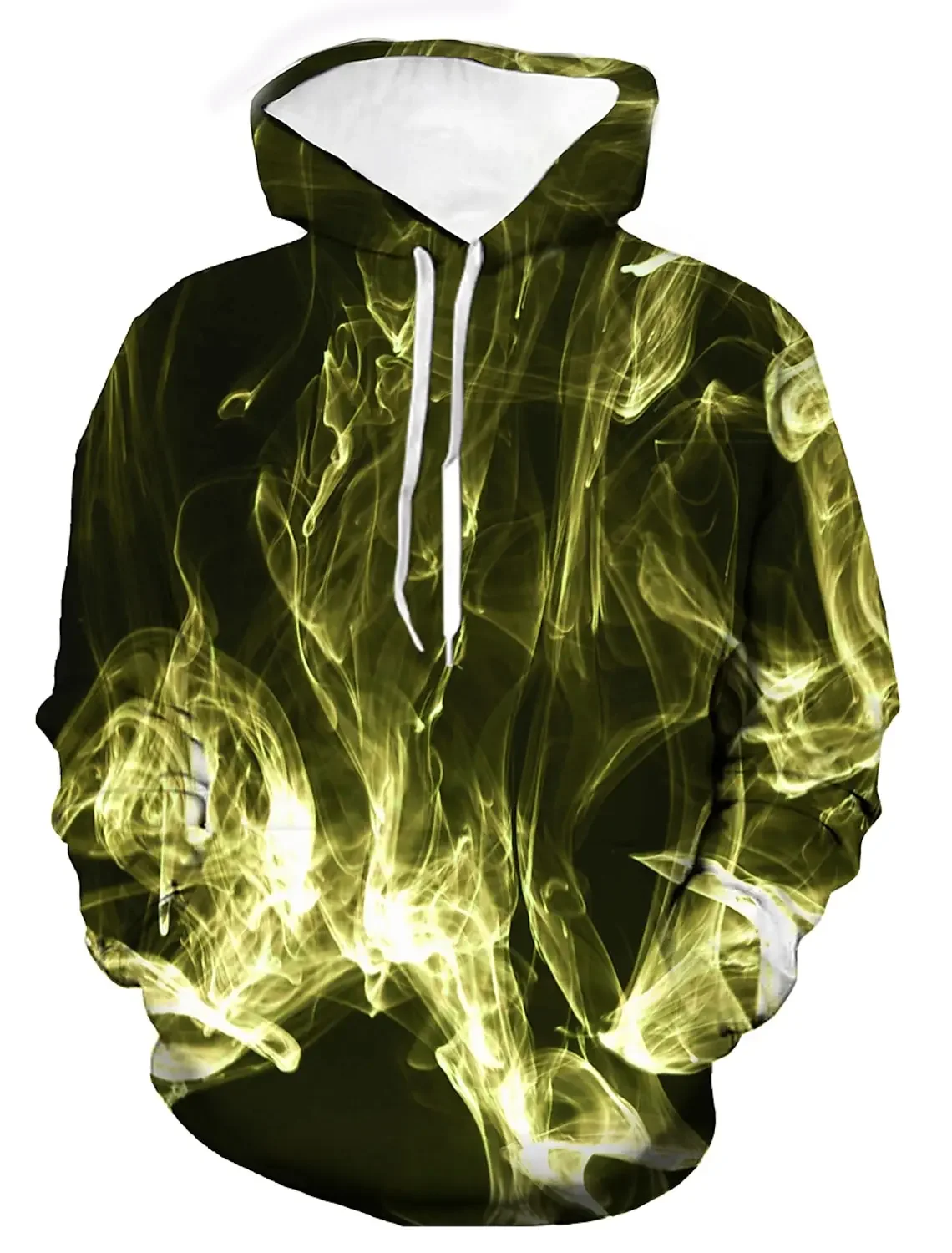 حار بيع هوديي نمط Harajuku ثلاثية الأبعاد مطبوعة لهب طباعة مقنعين البلوز الرجال والنساء موضة قميص غير رسمي مقنعين البلوز