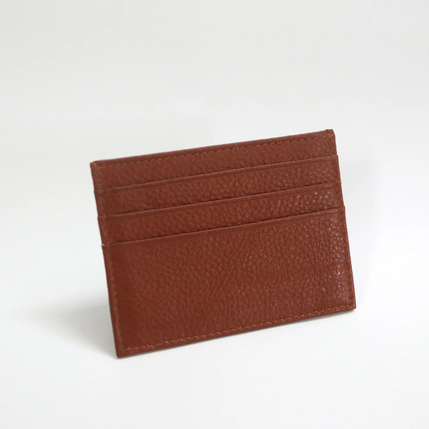 Kreditkartenetui aus Leder, individueller Initialenhalter, personalisierte Initiale, schlanke Geldbörse, Monogramm, Namensbrieftasche, Kartenhalter, DIY, Weihnachten