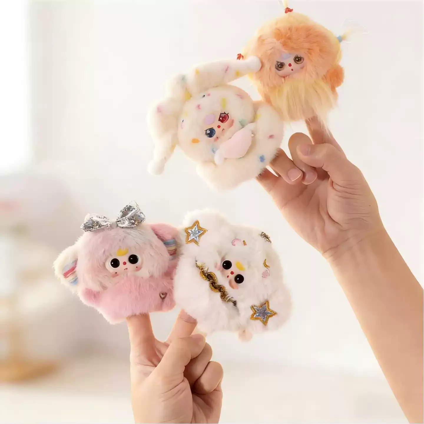 

Baby Three Weather Guide Plush Blind Box Pen Cap Decoration Different Weather Themed Fluffy Doll Toys Mystery Box Gifts For Kids