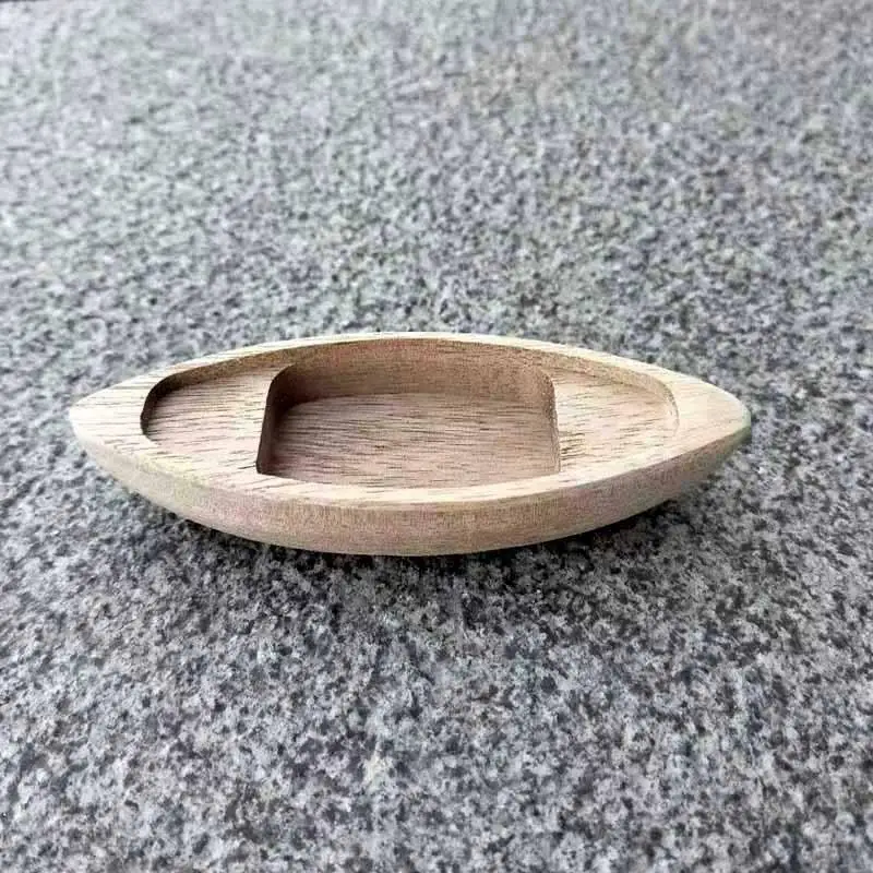 -1PC Ocean Landscape Wooden Boat Model Mini Canoe Vintage Decor Fishing Boat Decor Handcrafts Miniatures Boat Model Ornaments