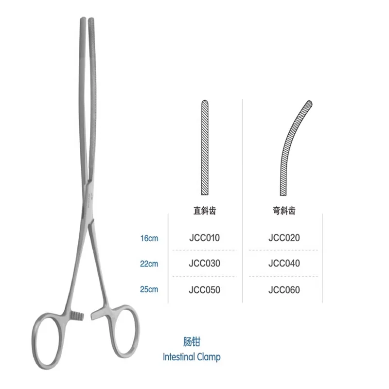 Admiralty medical intestinal forceps oblique teeth non-damaging straight teeth DuPont ear cutting hemostasis scissor ear anorect