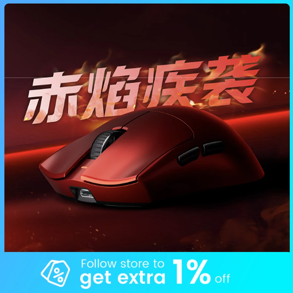 

Atk X1 Pro Max Mouse X1 Ultra 3 Mode Wireless Bluetooth Mouse Paw3950/Ultra 8k Mouse Lightweight 49g Fps Office Gamer Gift