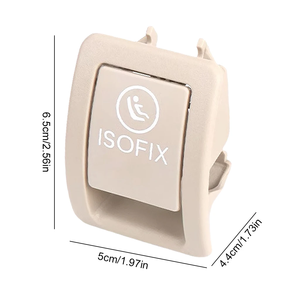 Car Rear Child ISOFIX Switch Seat Safety Cover 2059200806 Child Seat ISOFIX Switch Cover for Benz C Class W253 GLC 2015-2021