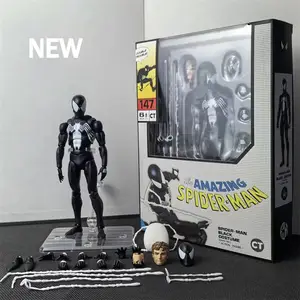 New 088 1:12 The Amazing popular Spider-Man Venom Comic Ver. KO Action Figure Box Set