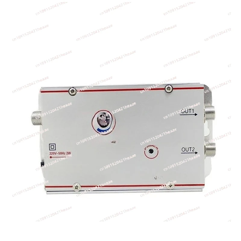 

Suitable for Home Cable TV Amplifier Analog Digital One - Two Analog Enhanced Ground Wave Signals CATV Signal Amplifier