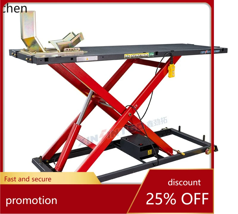 CZ Lifting Platform Electric Motorcycle Repair Hydraulic Lift Workbench