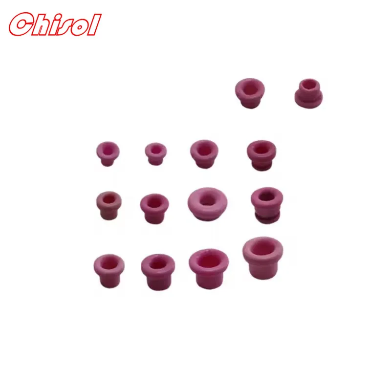 Oeillet en céramique d'oxyde d'aluminium 95%, 20 pièces, 3-30mm, vis de bobine en céramique d'alumine, bouton de perle en porcelaine, buse de fil isolant