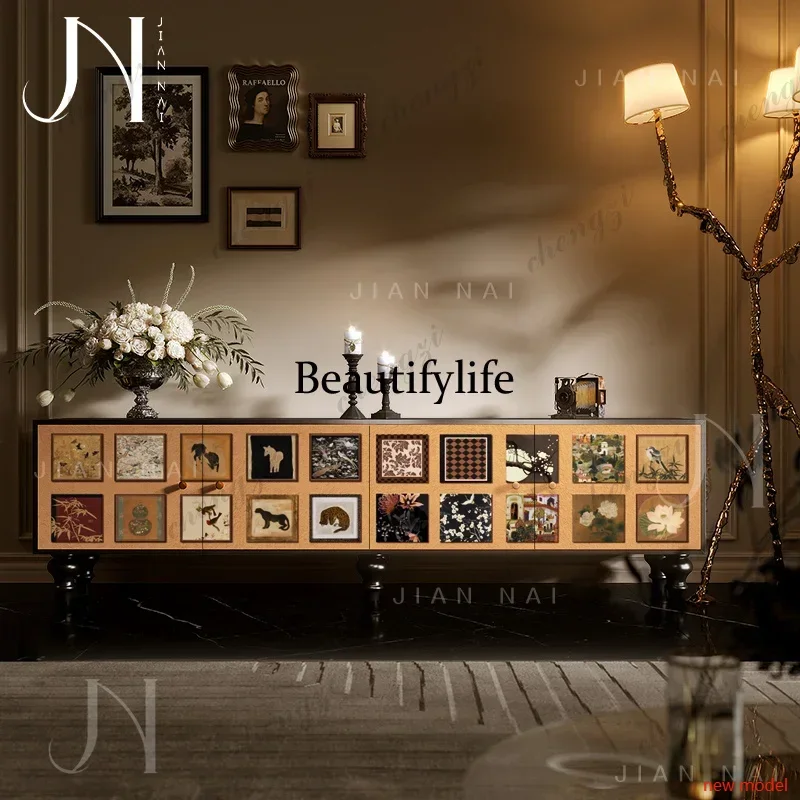 N138ccent Luxury Living Room Cabinets Display Nordic Corner Storage Cabinets Drawers Curio Craft rmoires De Salon Home Furniture