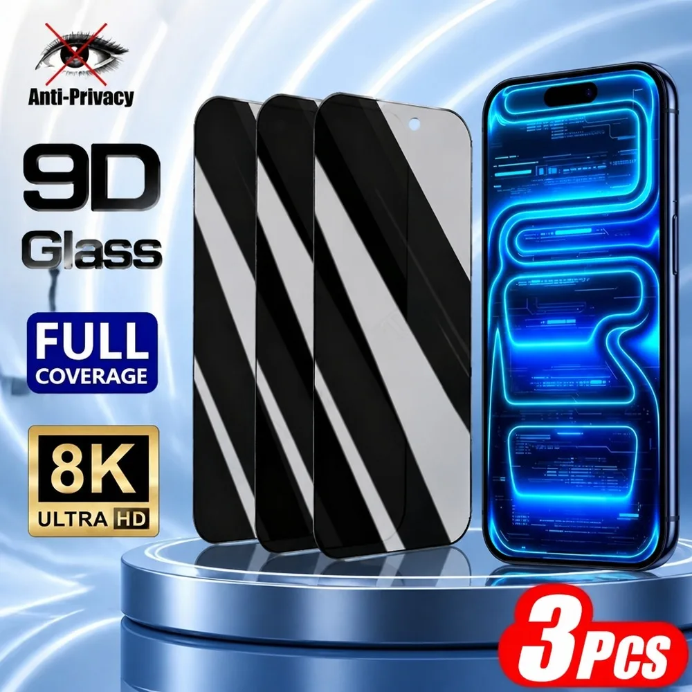 3 Stück Privatsphäre-Schutzglas für Infinix GT 10 Pro 20 Pro 30 Anti-Spy Displayschutz für Infinix GT 30 Pro 50 Pro Anti-Blaulicht
