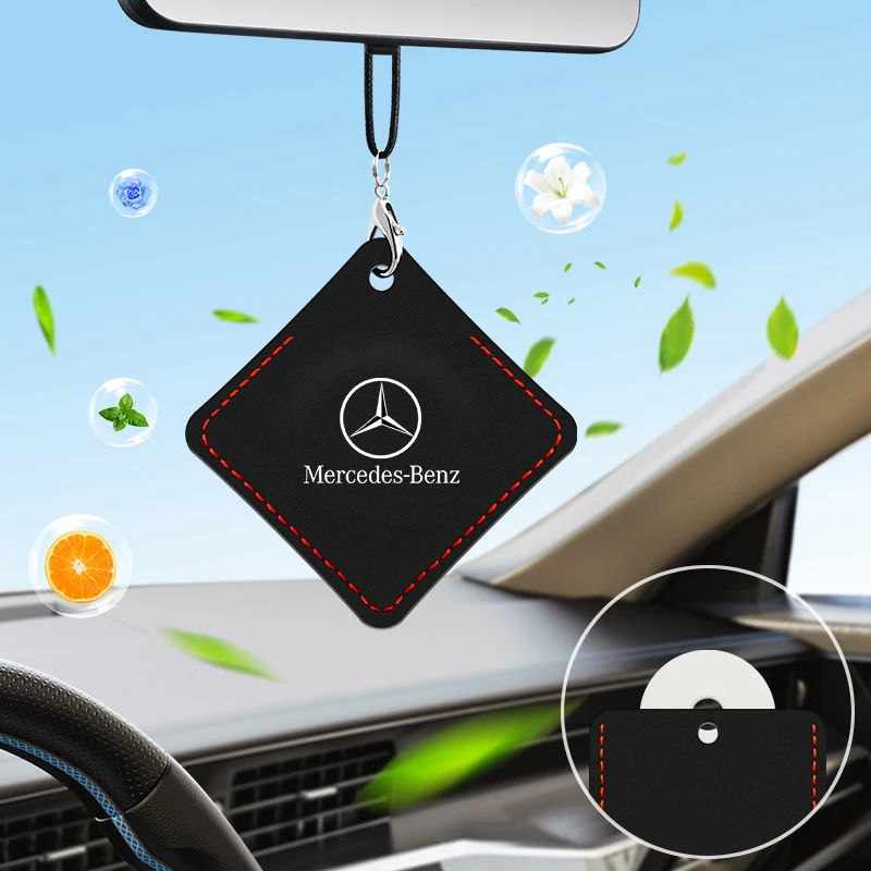 لمرسيدس بنز A B R G الفئة GLK GLA w204 W251 W463 سيارة الروائح قلادة دائم الروائح سيارة معطّر الهواء الخاص
