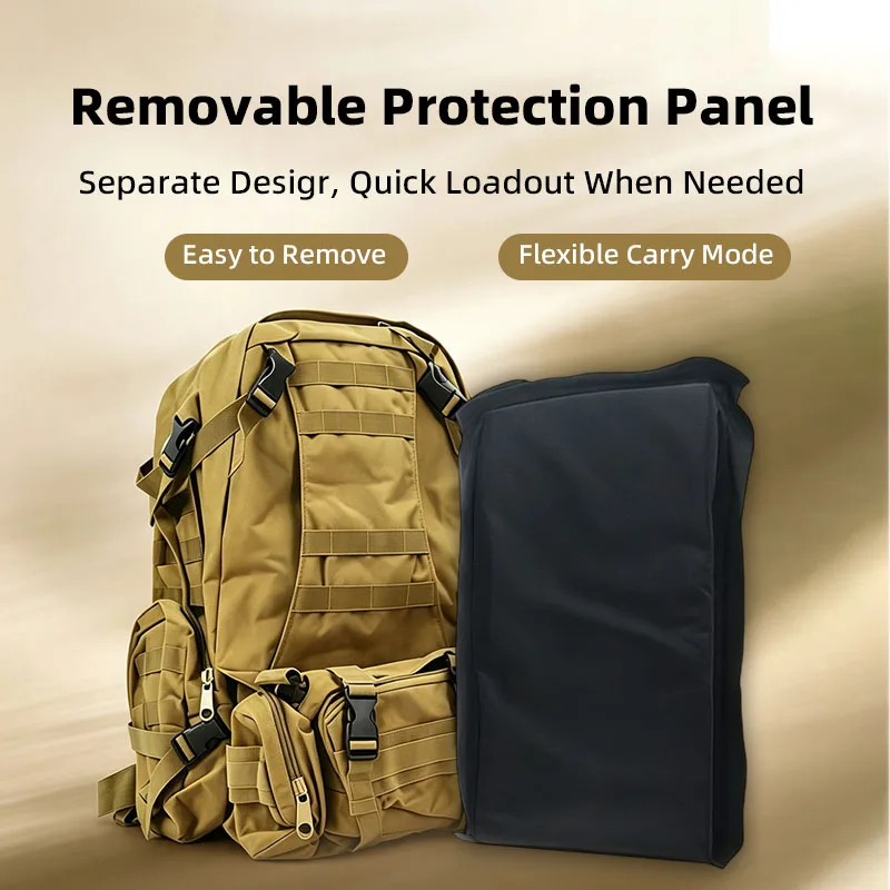 Reinforced Protective Backpack 600D Oxford Cloth Tear Resistant Keep Belongings Safe for Daily Commute Travel