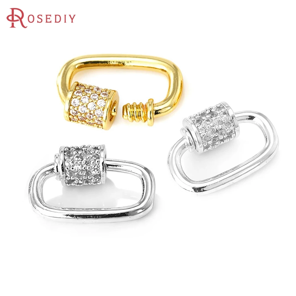 

2 шт. Застежки-коннекторы в форме талии из латуни с позолотой 18K и цирконами, высококачественные аксессуары для DIY, материалы для изготовления ювелирных изделий