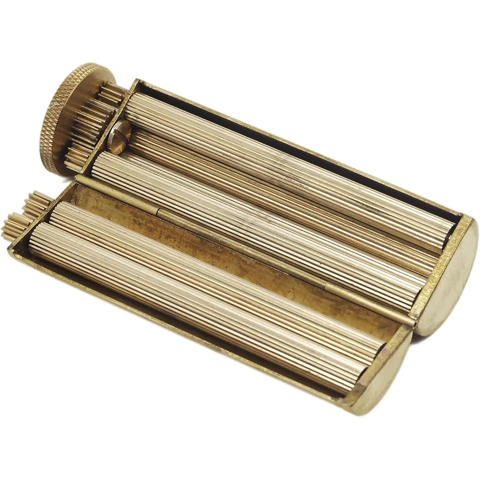 the original rollie solid brass cigarette rolling machine Steampunk Roller The Original Rollie Solid Brass