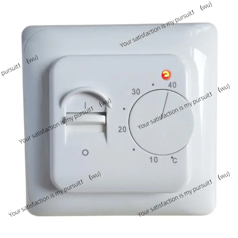 Calentador de suelo eléctrico, termostato Manual para habitación, Cable de suelo cálido, controlador de temperatura de 220V 16A