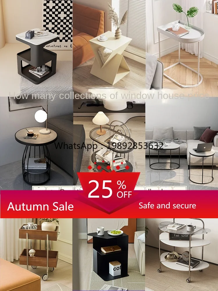 

Sofa Side Table Living Room Small Apartment Bedside Table Designer Creative Table Small