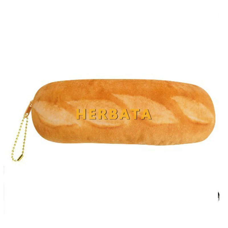 Simulate bread idea pencil case stationery admission package multifunction pen bag purse handbag school supplies Cartuchera