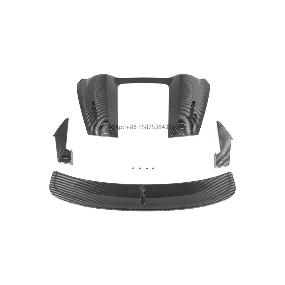 

High Quality Hump Rear Spoiler Body Kit for 12-UP Boxster 718 982 981 Upgrade Facelift Body Kit Hot Sales Carbon Fiber