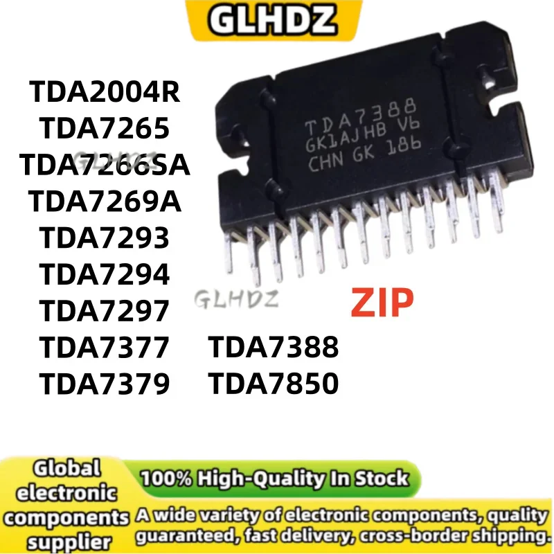 New original 5PCS TDA2004R TDA7265 TDA7266SA TDA7269A TDA7293 TDA7294 TDA7297 TDA7377 TDA7379 TDA7388 TDA7850 ZIP