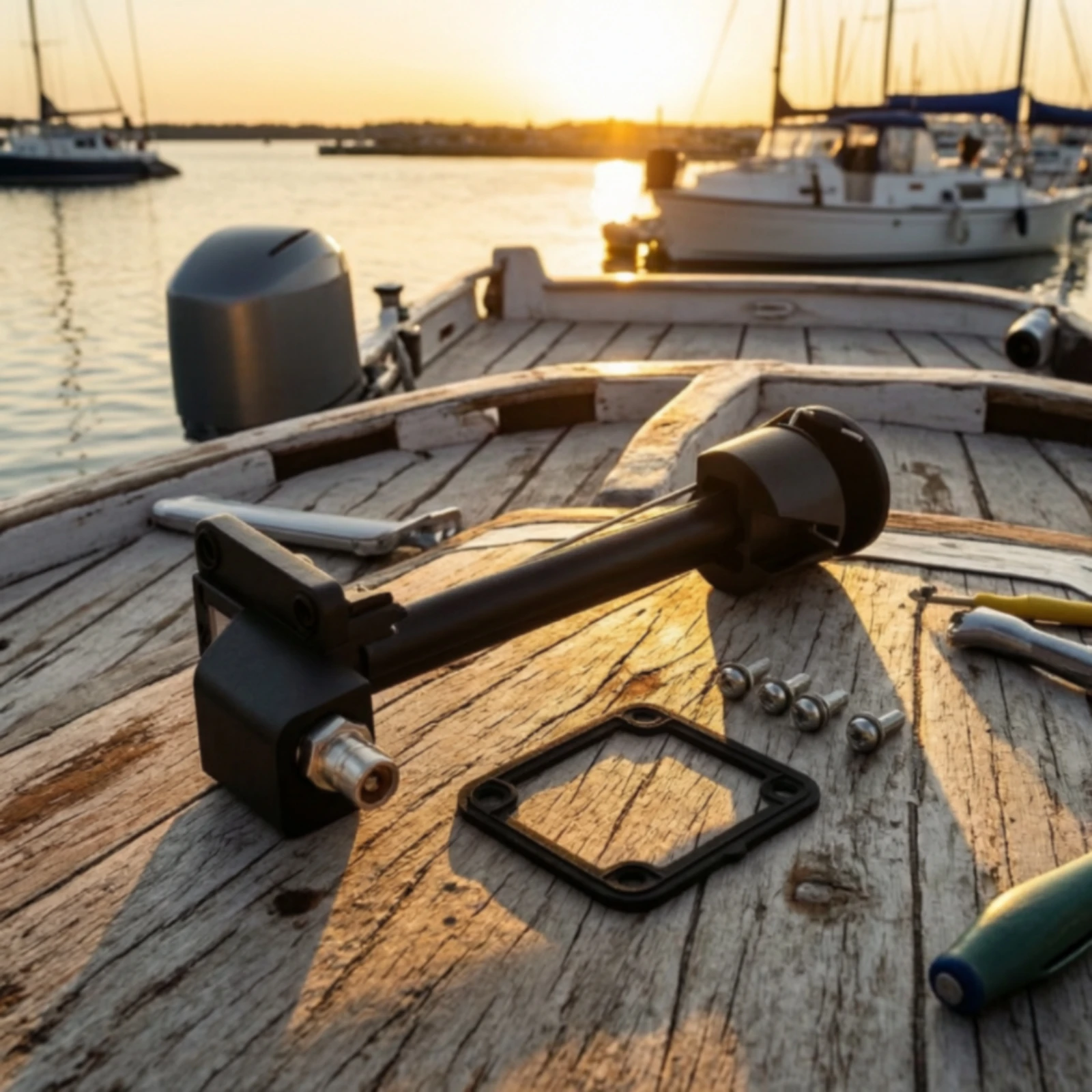 Fuel Gauge Sender Assembly Easy to Install Marine Fuel Sending Unit Long-Lasting Compact