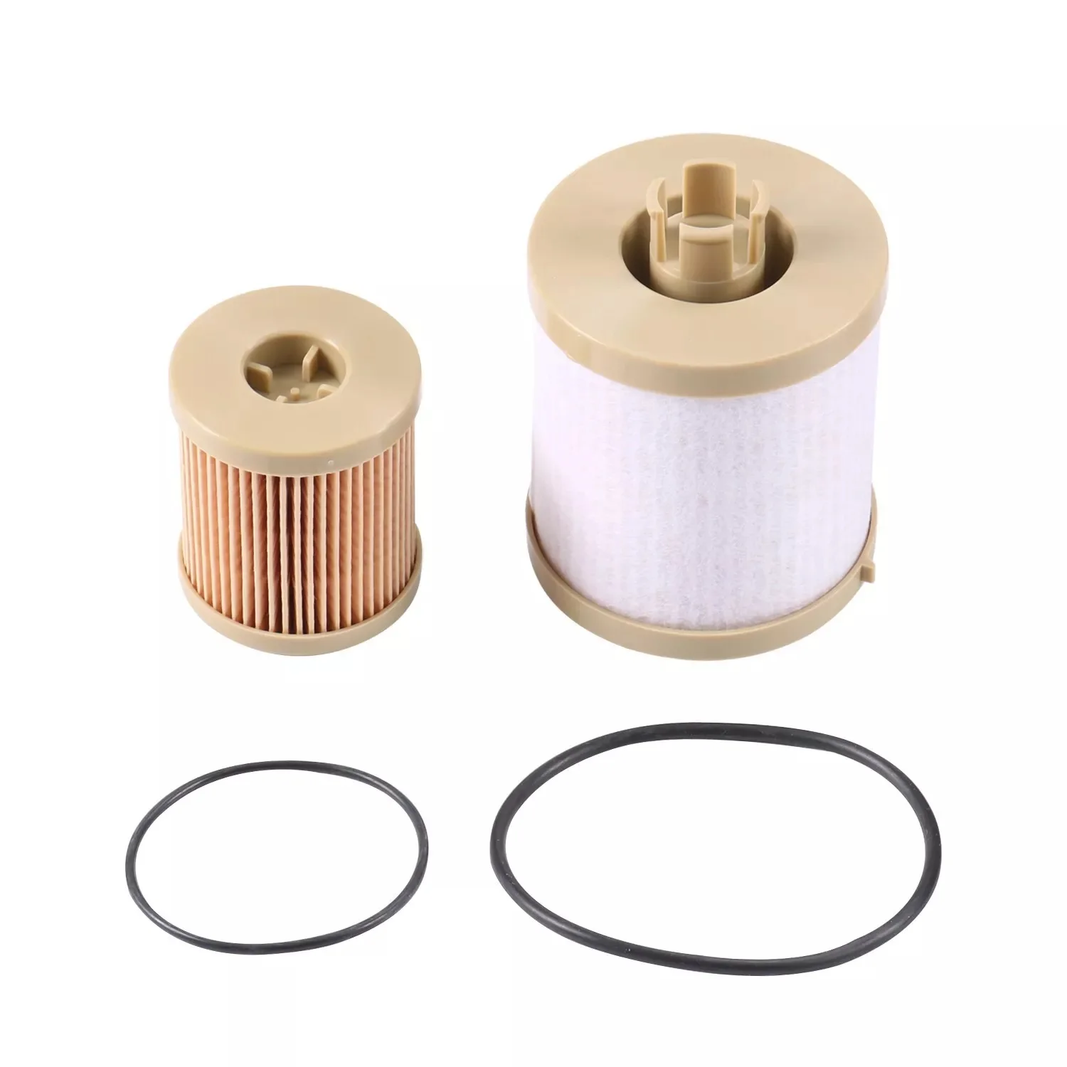 FD4616 Fuel Filter for Ford 6.0L V8 2003-2007 F250 F350 F450 F550 Super Duty Lower Lifter Pump Filter and Upper Fuel Bowl Filter