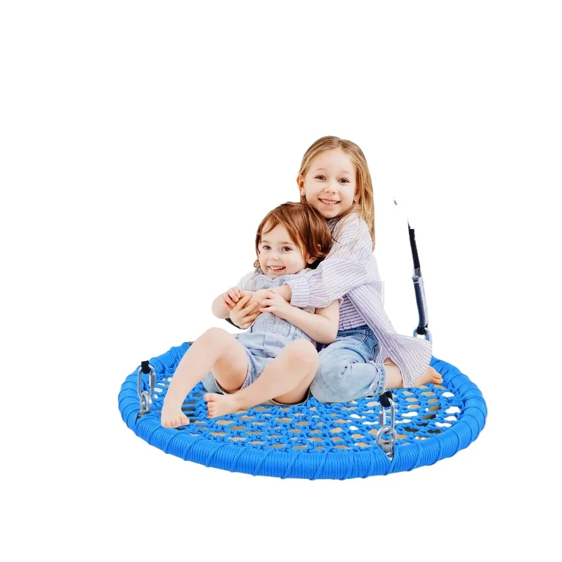 Children's Large playground Scenic outdoor disc Round bird's nest swing Courtyard Multi-person