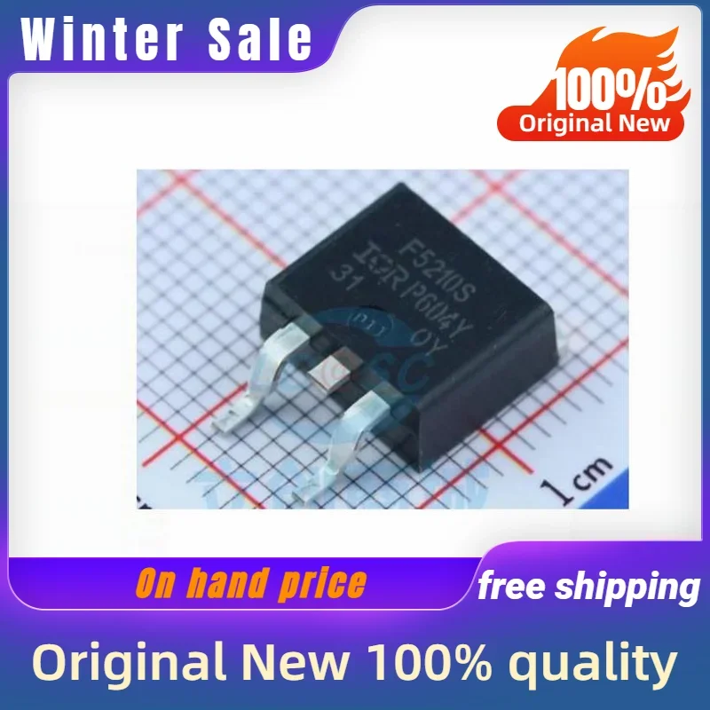 10 قطعة جديد الأصلي IRF5210S F5210S -40A/-100 فولت TO263 سلع ذات جودة