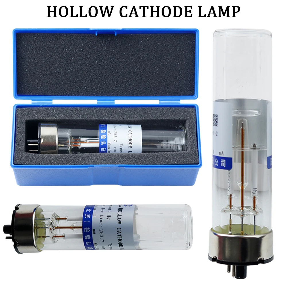 Hollow Cathode Lamp Atomic Absorption Element Lamp HCL Al/Ba/B/Ca/Cd/Cr/Li/Ni/Fe/Hg Element Atomic Absorption Spectrometer Light