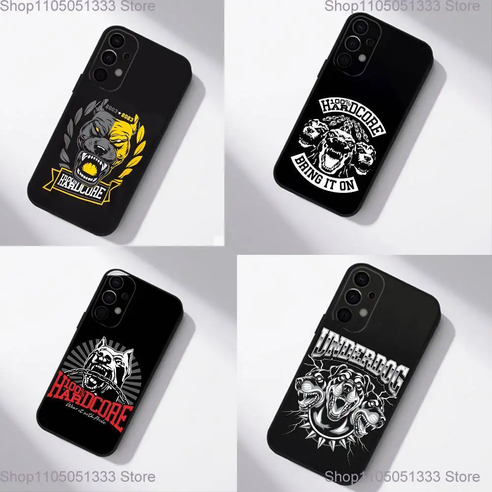 

Bone Gabber 100 Hardcore Dog Phone Case For Samsung S25,S24,S21,S22,S23,S30,Ultra,S20,Plus,Fe,Lite,5G Black Cover