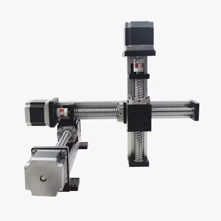 UMOT Low Price 50-1000mm Travel Length Linear Stage Xyz Actuator 40mm Width Linear Guide Rail With Nema17 23 for Cnc Engraving