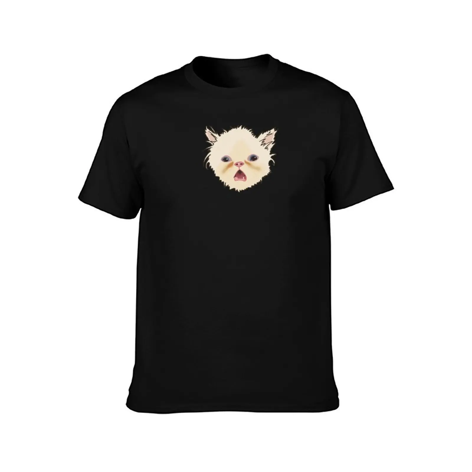 Screaming Wisp T-Shirt Simple Print Design T-Shirt