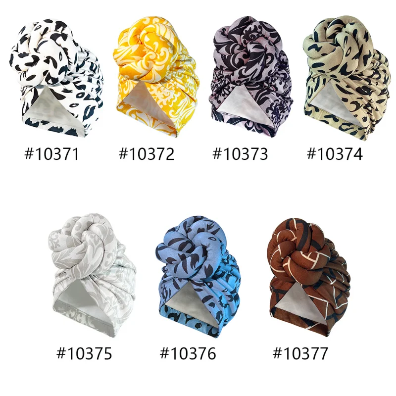 Suede Headband European American Braided Flower Hair Cap Fashion Decorative Turban Head Wrap