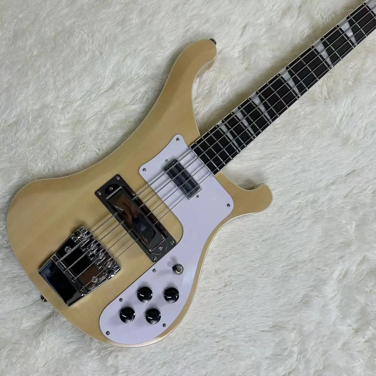 

Hot Sale 4003 Rickenbacker Bass Guitars Natural Glossy Finish 844mm Scale Length high-quality
